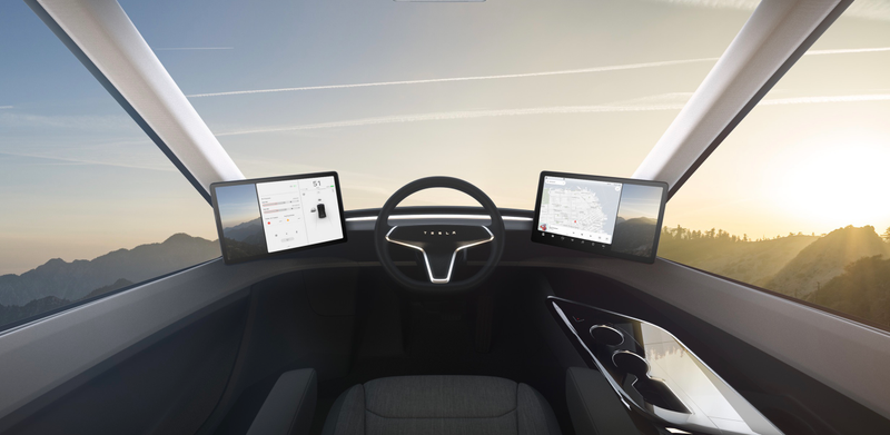 Illustration for article titled Everything You Need to Know About Tesla's New Electric Semi Truck